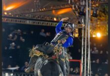 Em casa e no topo: Cléber Henrique Marques defende liderança da PBR Brazil em Campo Grande